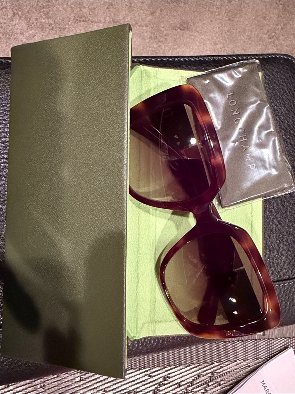 Longchamp Havana Sunglasses